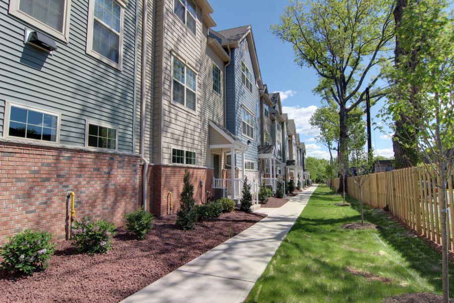 Gramercy exterior walkway